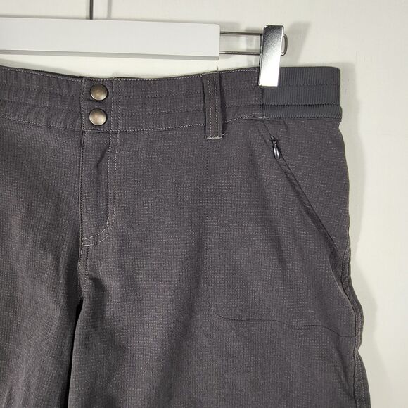 Kuhl Stratus Shorts Women 14 Grey Outdoor Workout Hiking Lightweight Comfort - Picture 3 of 10